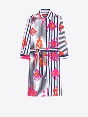 Vilagallo Dover Dress Button Down with Belt Sz 38